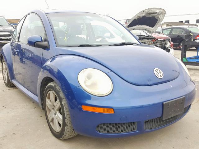 3VWRW31C77M511693 - 2007 VOLKSWAGEN NEW BEETLE BLUE photo 1