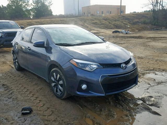 5YFBURHEXFP201808 - 2015 TOYOTA COROLLA L BLUE photo 1