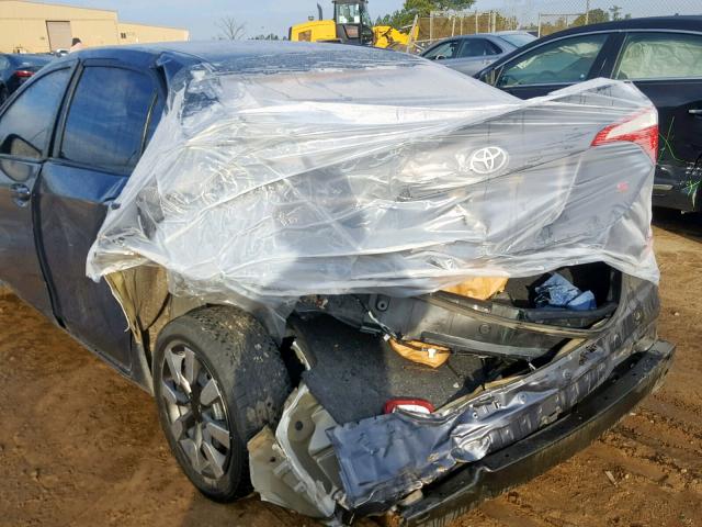 5YFBURHEXFP201808 - 2015 TOYOTA COROLLA L BLUE photo 9