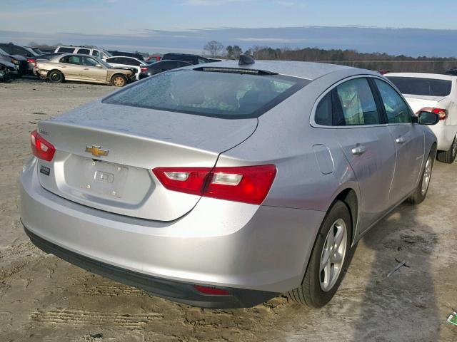 1G1ZB5ST3JF170236 - 2018 CHEVROLET MALIBU LS SILVER photo 4