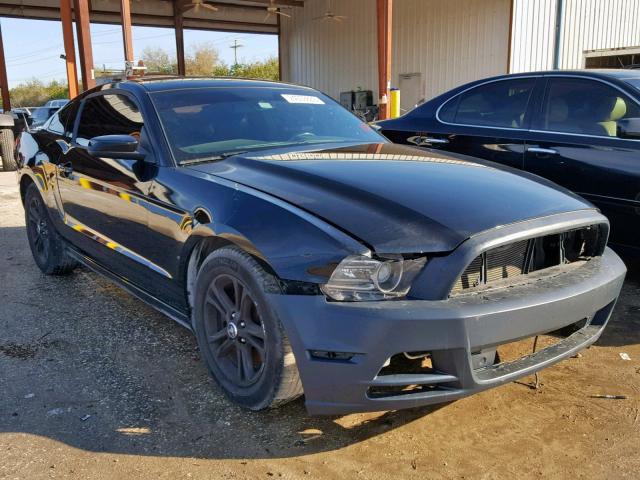 1ZVBP8AM6E5262469 - 2014 FORD MUSTANG BLACK photo 1