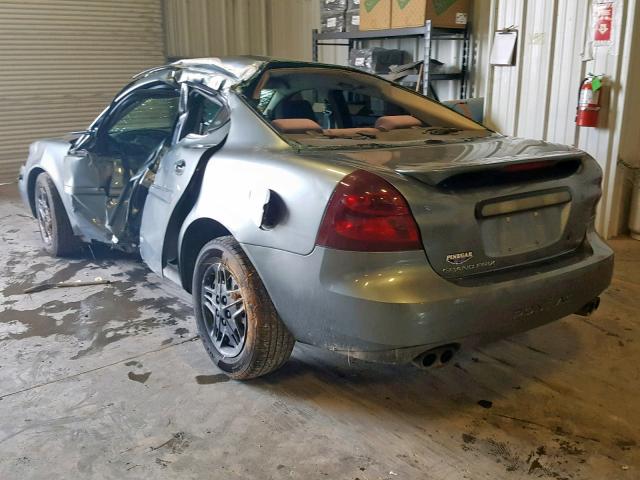 2G2WP522841300174 - 2004 PONTIAC GRAND PRIX GRAY photo 3