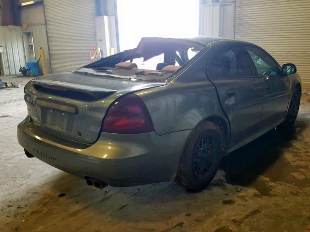 2G2WP522841300174 - 2004 PONTIAC GRAND PRIX GRAY photo 4