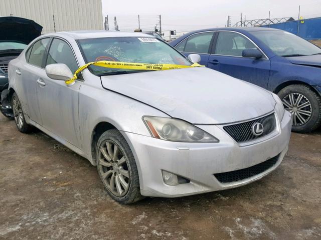 JTHCK262462007881 - 2006 LEXUS IS 250 SILVER photo 1