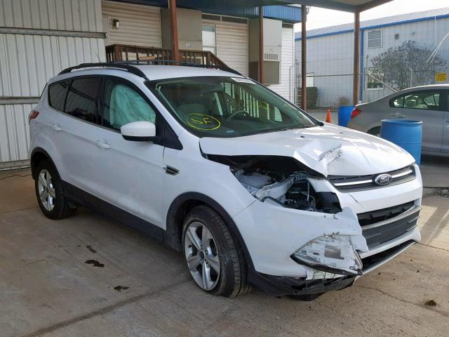 1FMCU0GX9EUC49025 - 2014 FORD ESCAPE SE WHITE photo 1