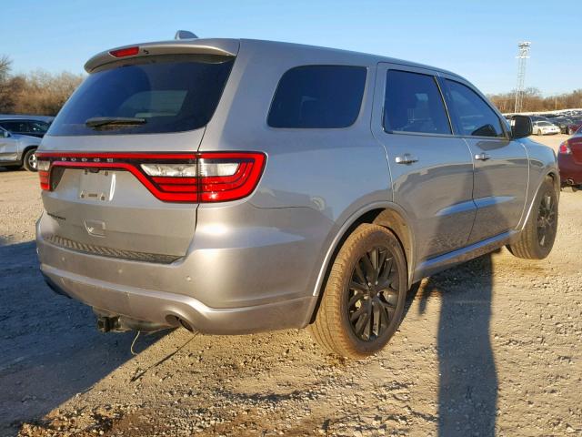 1C4RDHAGXFC863899 - 2015 DODGE DURANGO SX SILVER photo 4