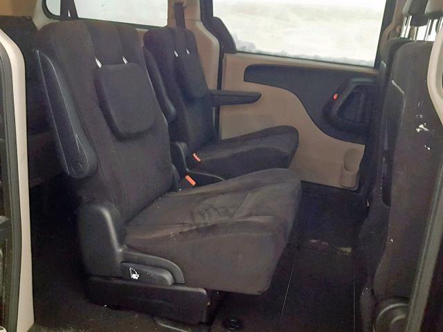 2D4RN3DGXBR617435 - 2011 DODGE GRAND CARA BLACK photo 6