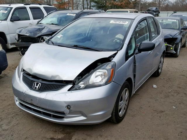 JHMGE8G33BS008288 - 2011 HONDA FIT GRAY photo 2