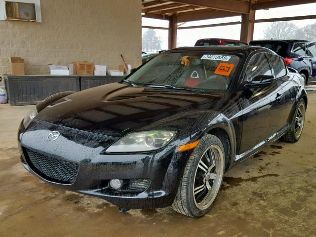 JM1FE173950152724 - 2005 MAZDA RX8 BLACK photo 2