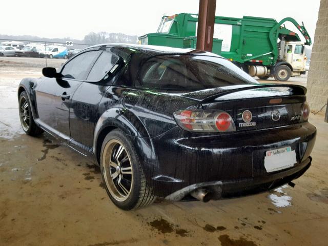 JM1FE173950152724 - 2005 MAZDA RX8 BLACK photo 3