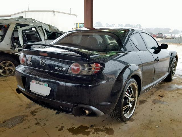 JM1FE173950152724 - 2005 MAZDA RX8 BLACK photo 4