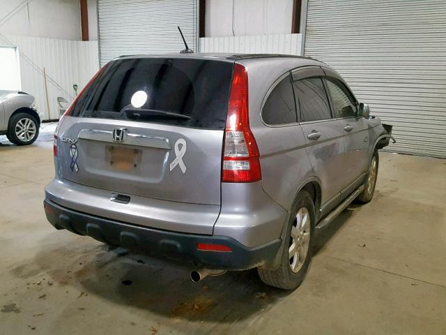 JHLRE38748C040154 - 2008 HONDA CR-V EXL SILVER photo 4