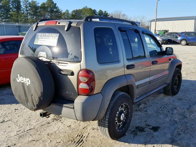 1J4GL48K86W200501 - 2006 JEEP LIBERTY SP Թուխ լուսանկար 4