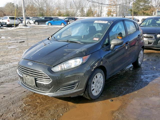 3FADP4TJ3EM113637 - 2014 FORD FIESTA S BLACK photo 2