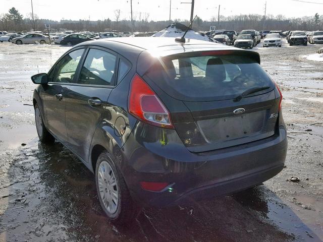 3FADP4TJ3EM113637 - 2014 FORD FIESTA S BLACK photo 3