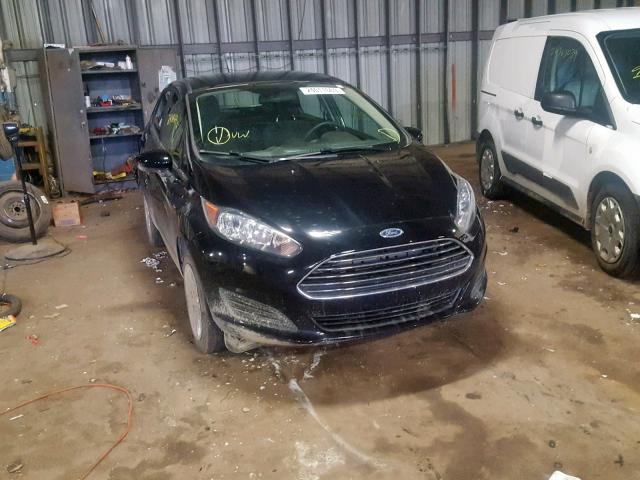 3FADP4AJ9HM126366 - 2017 FORD FIESTA S BLACK photo 1