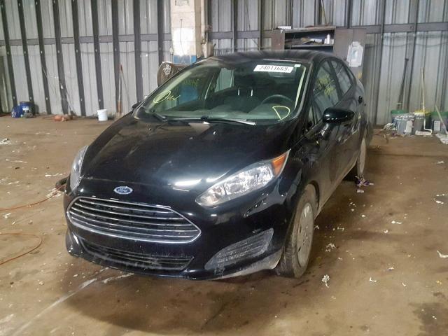 3FADP4AJ9HM126366 - 2017 FORD FIESTA S BLACK photo 2