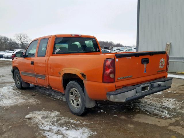 1GCEC19V13Z270419 - 2003 CHEVROLET SILVERADO ORANGE photo 3