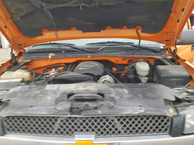 1GCEC19V13Z270419 - 2003 CHEVROLET SILVERADO ORANGE photo 7