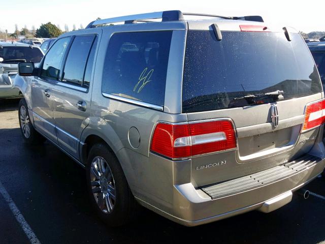 5LMFU28528LJ08259 - 2008 LINCOLN NAVIGATOR Сұр фото 3