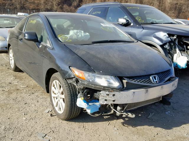 2HGFG3B18CH533194 - 2012 HONDA CIVIC EXL BLACK photo 1