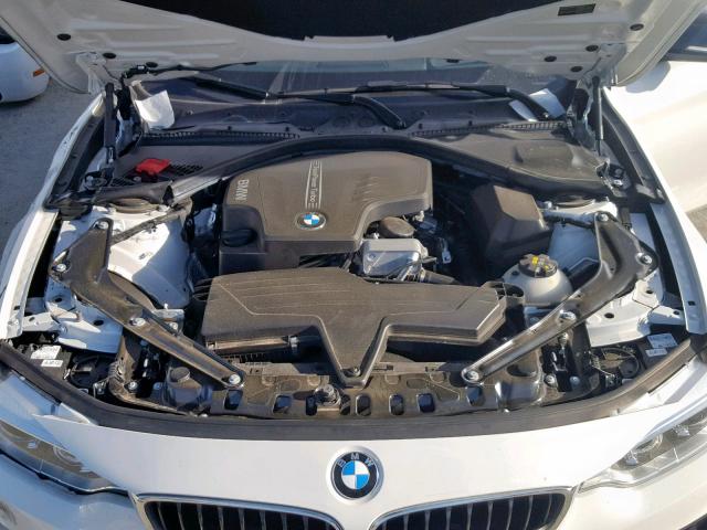 WBA3V5C52FP752413 - 2015 BMW 428 I WHITE photo 7