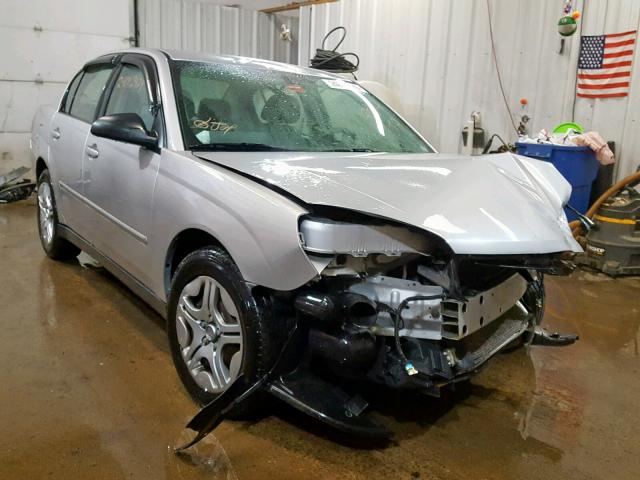1G1ZS51806F192828 - 2006 CHEVROLET MALIBU LS SILVER photo 1
