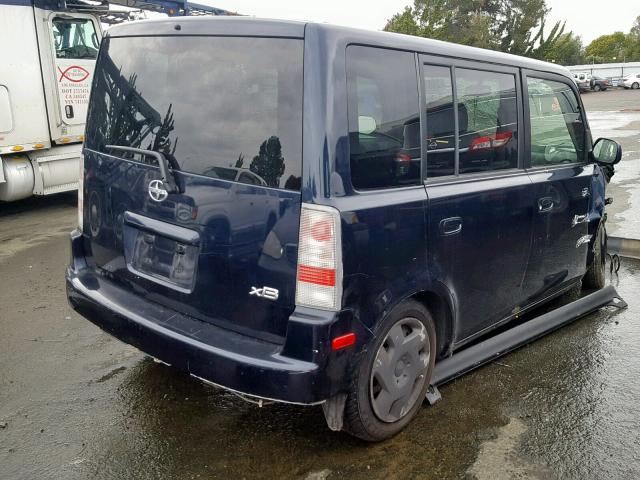 JTLKT324850214828 - 2005 TOYOTA SCION XB Көк фото 4