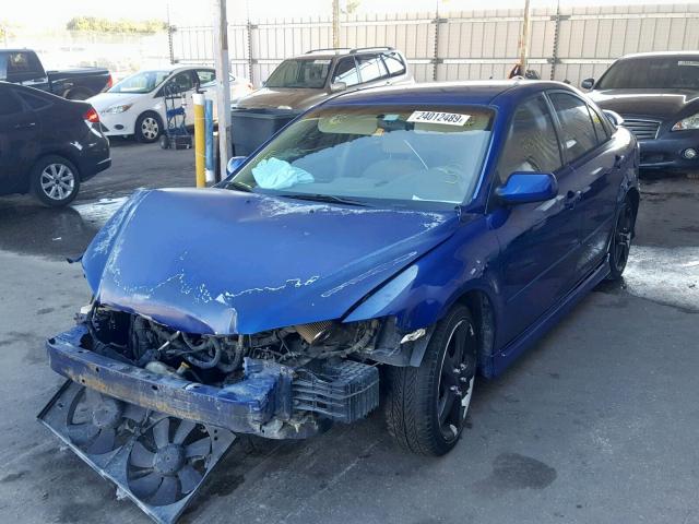 1YVFP84C645N63579 - 2004 MAZDA 6 I BLUE photo 2