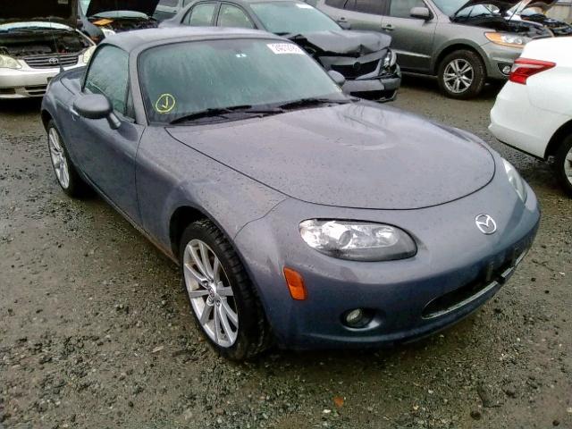 JM1NC26F780146041 - 2008 MAZDA MX-5 MIATA GRAY photo 1