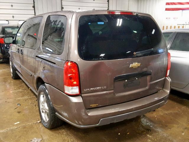 1GNDV23108D157073 - 2008 CHEVROLET UPLANDER L Qəhvəyi foto 3