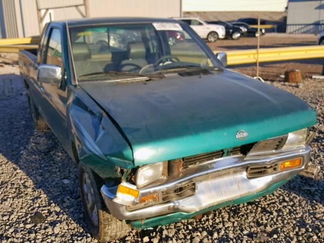 1N6SD16SXTC371467 - 1996 NISSAN TRUCK KING GREEN photo 1