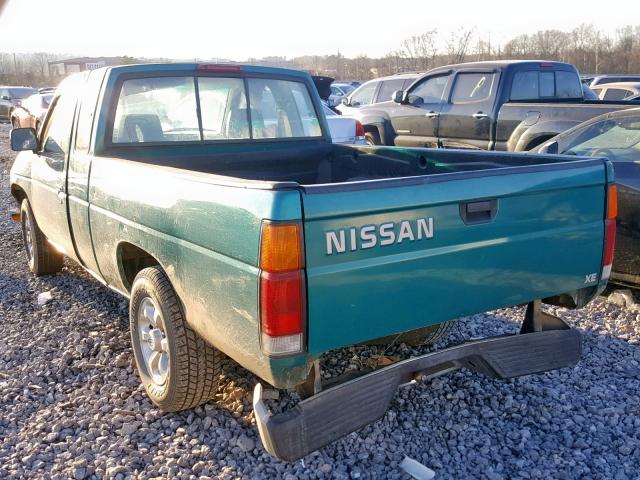 1N6SD16SXTC371467 - 1996 NISSAN TRUCK KING GREEN photo 3