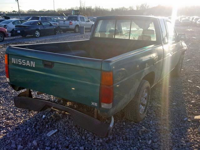 1N6SD16SXTC371467 - 1996 NISSAN TRUCK KING GREEN photo 4