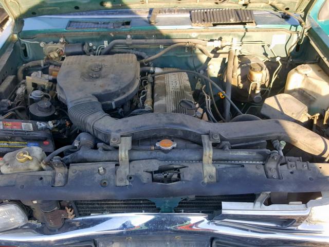 1N6SD16SXTC371467 - 1996 NISSAN TRUCK KING GREEN photo 7