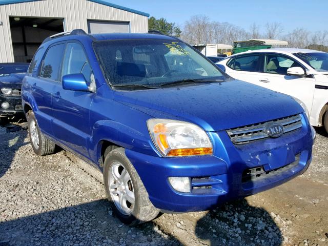 KNDJE723787543046 - 2008 KIA SPORTAGE E 蓝色 照片 1
