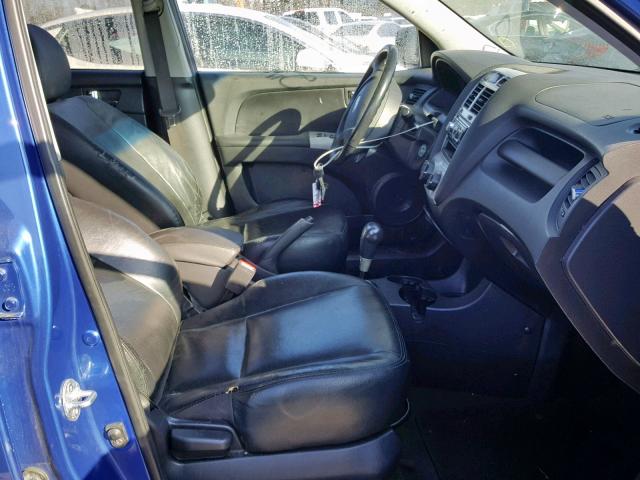 KNDJE723787543046 - 2008 KIA SPORTAGE E 蓝色 照片 5