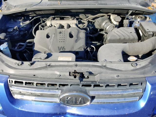 KNDJE723787543046 - 2008 KIA SPORTAGE E 蓝色 照片 7