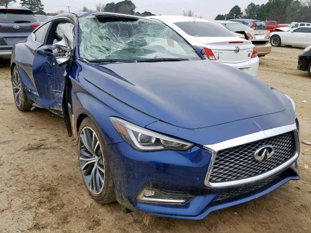 JN1EV7EL3HM553803 - 2017 INFINITI Q60 PREMIU BLUE photo 1