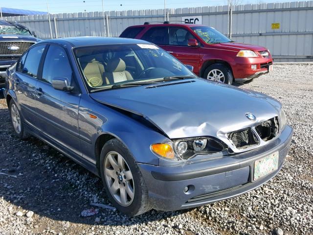 WBAET37463NJ37097 - 2003 BMW 325 I BLUE photo 1