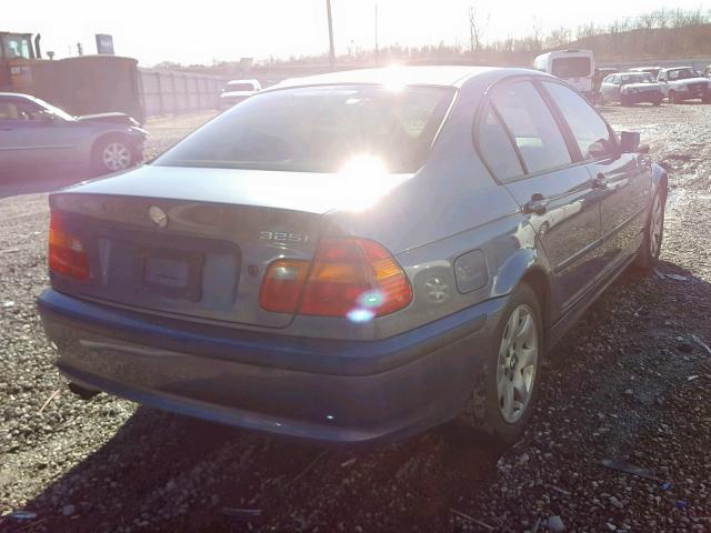WBAET37463NJ37097 - 2003 BMW 325 I BLUE photo 4