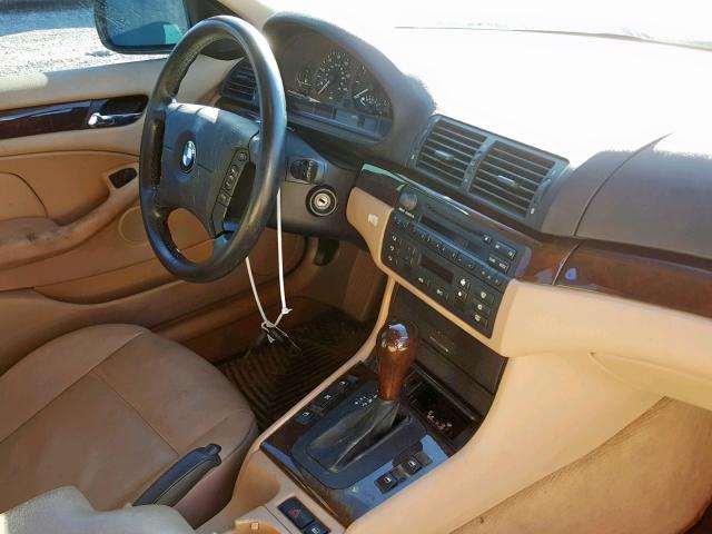 WBAET37463NJ37097 - 2003 BMW 325 I BLUE photo 9