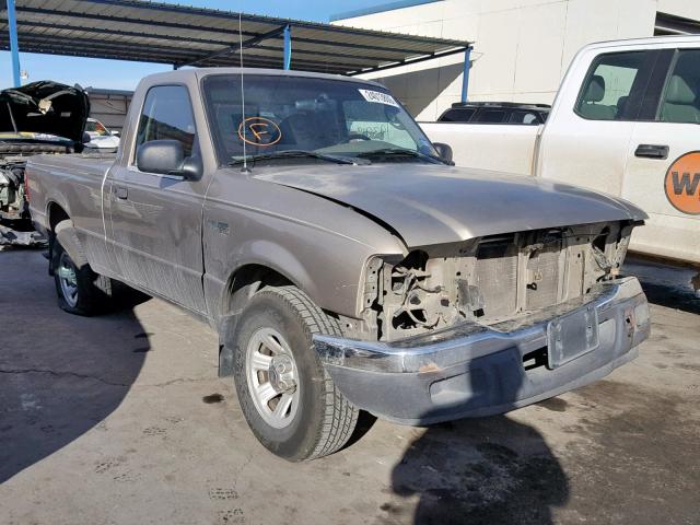 1FTYR10D93TA01085 - 2003 FORD RANGER GOLD photo 1