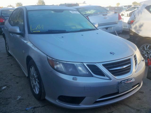 YS3FA4CY3B1302758 - 2011 SAAB 9-3 2.0T SILVER photo 1