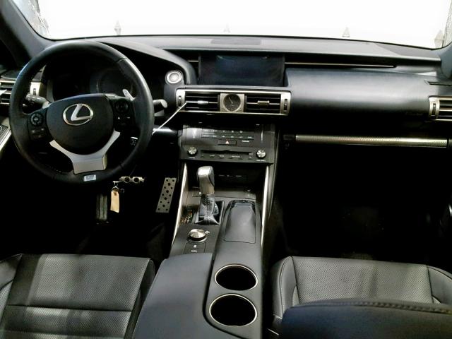 JTHCE1D20F5009873 - 2015 LEXUS IS 350 GRAY photo 9