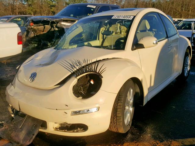3VWRW3AG0AM022241 - 2010 VOLKSWAGEN NEW BEETLE Creme Foto 2