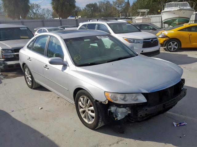 KMHFC46F17A214709 - 2007 HYUNDAI AZERA SE SILVER photo 1