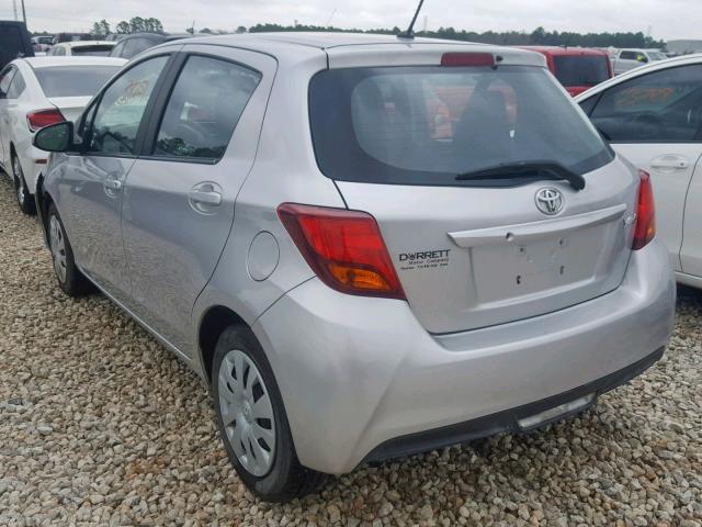 VNKKTUD37GA059800 - 2016 TOYOTA YARIS L SILVER photo 3