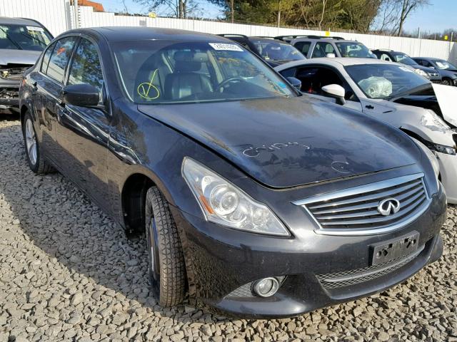 JN1CV6AR8BM405018 - 2011 INFINITI G37 BLACK photo 1