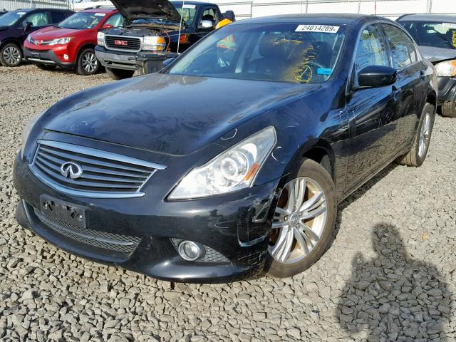 JN1CV6AR8BM405018 - 2011 INFINITI G37 BLACK photo 2